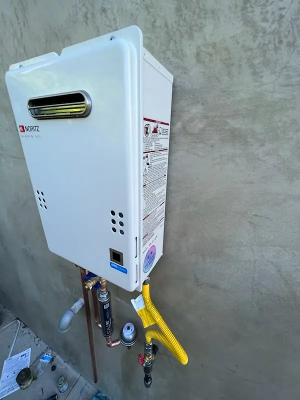 Tankless water heater installation for Newberry homes